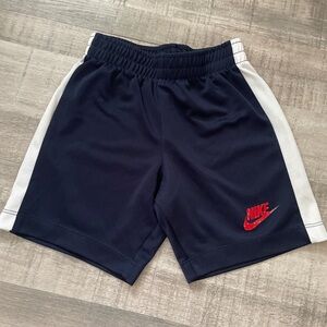 Nike Blue and Red 4T Athletic Shorts